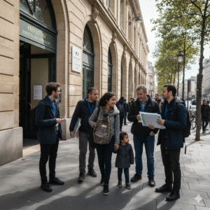 les personnes accompagner pour une demarche administrative