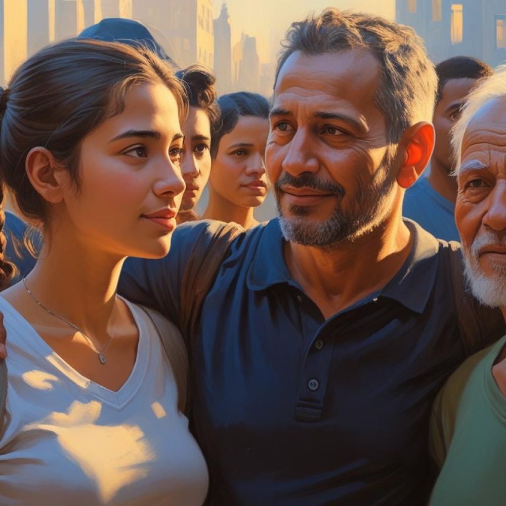 bénévoles qui se soutiennent les uns les autres